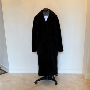 Rebecca Minkoff Black Teddy Coat